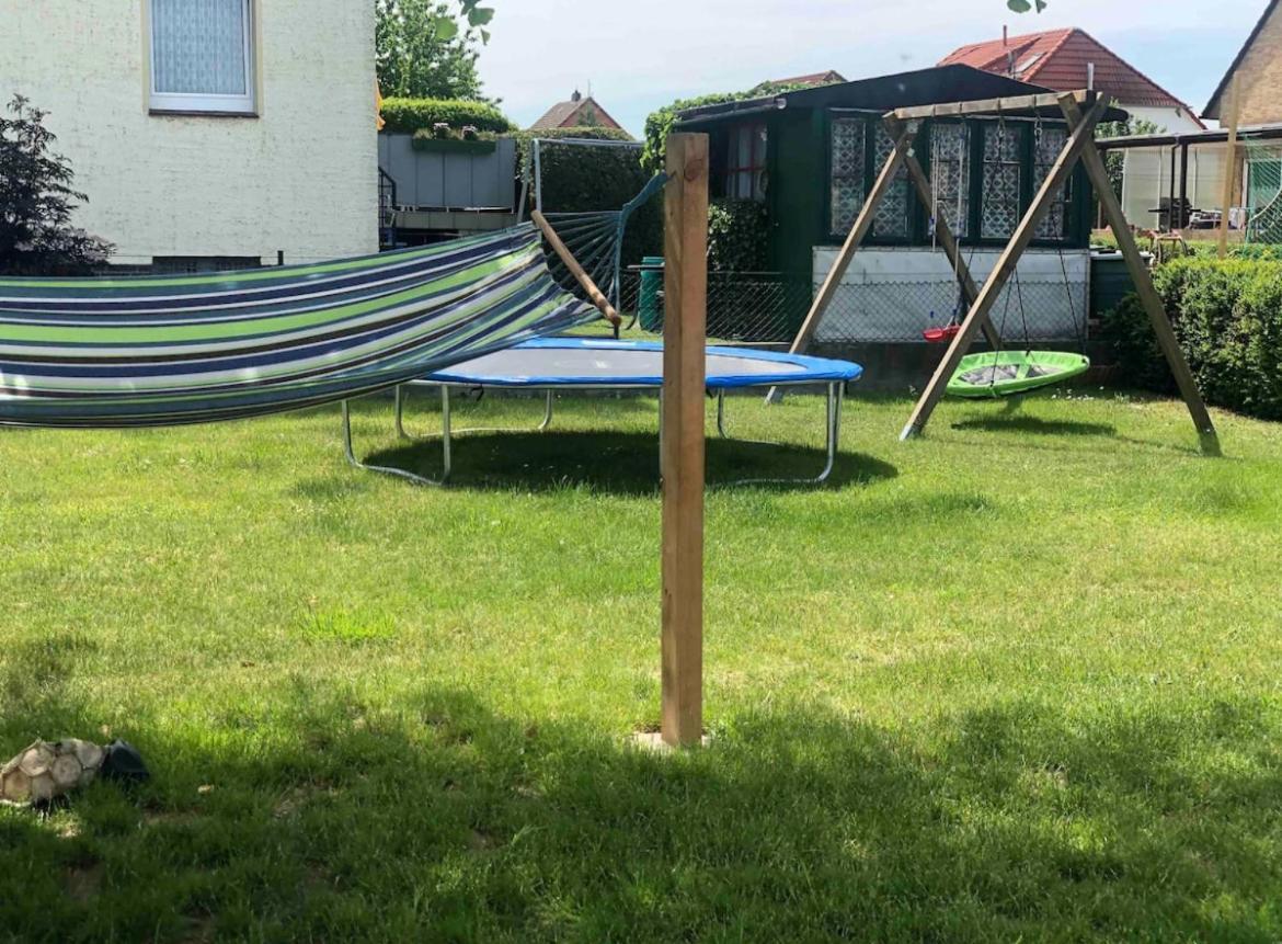 Kleine Gemuetliche Einliegerwohnung Mit Garten Und Pool Нордштеммен Экстерьер фото